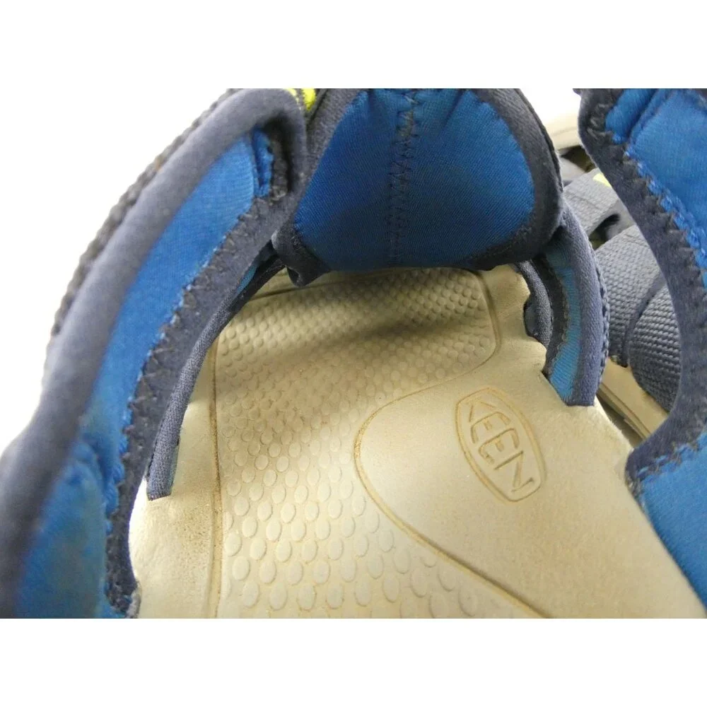 Keen‎ Newport Waterproof Hiking Sandals Navy/Yellow Size 6